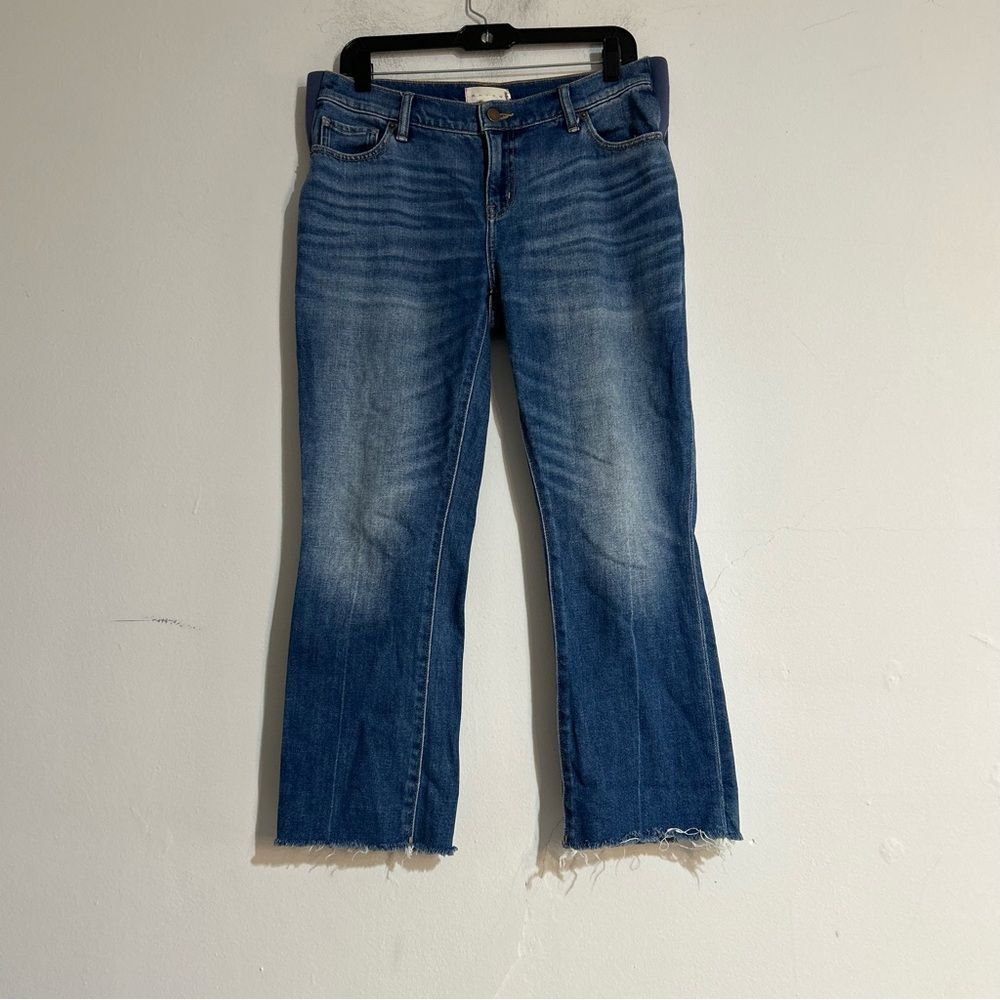 HATCH Maternity Straight Leg Cropped Jeans Size 29